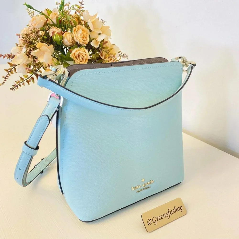 Kate spade Purse & wallet  Darcy Black Small Bucket Bag Crossbody blue - Picture 11 of 11